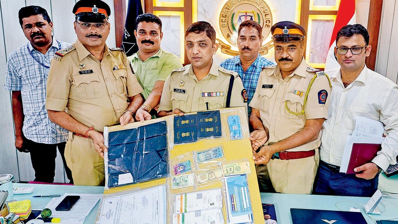The police confiscated fake passports in October. File pic
