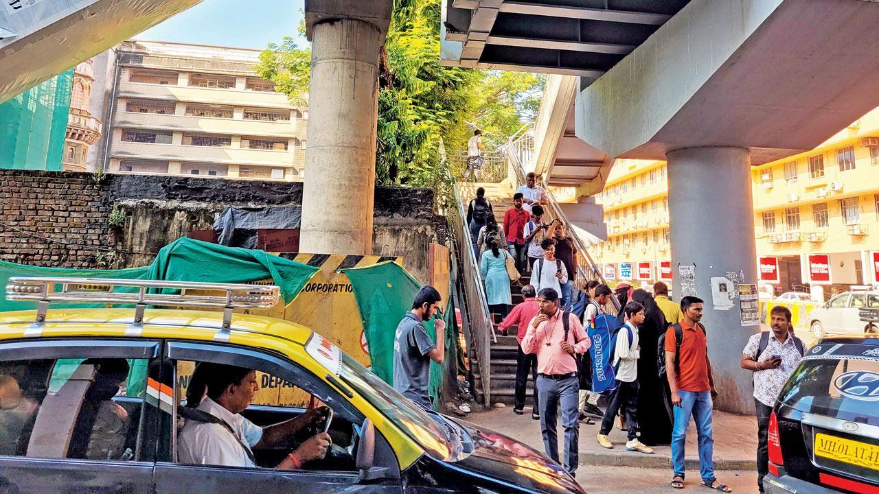 Commuters in Mumbai say, 'Need escalator at Himalaya FOB soon'
