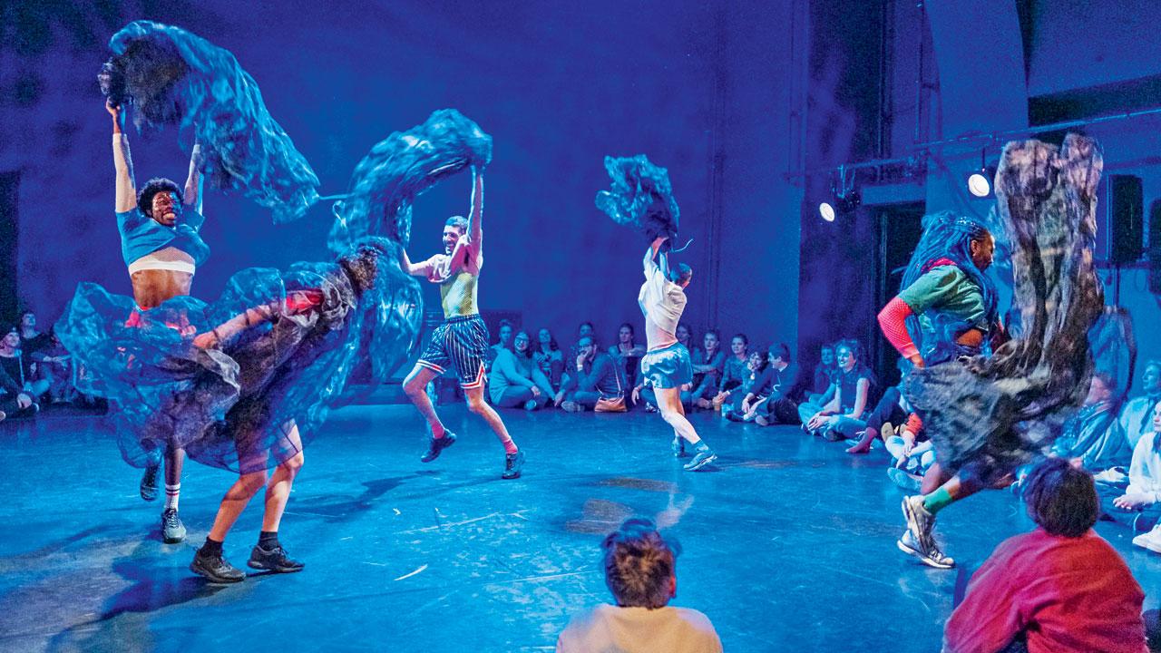 The Swiss dance collective at a previous performance  