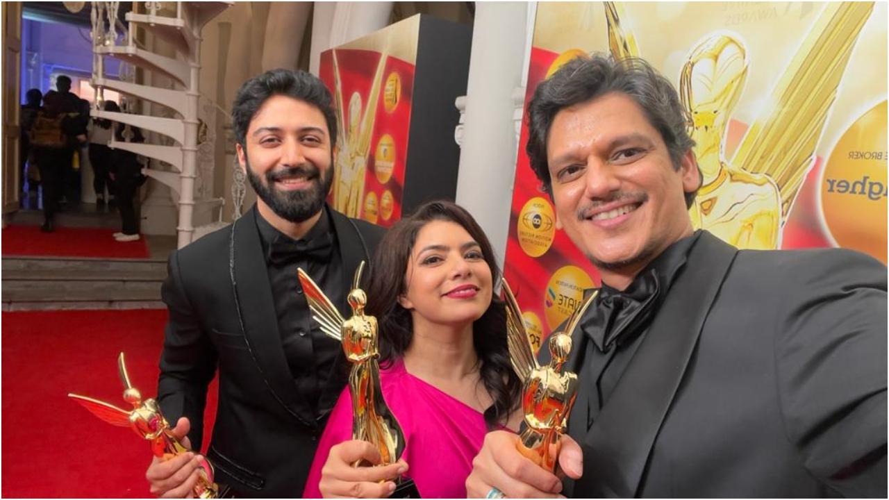 Rajshri Deshpande wins Best Actress award for 'Trial by Fire' at Asian Academy Creative Awards 2023