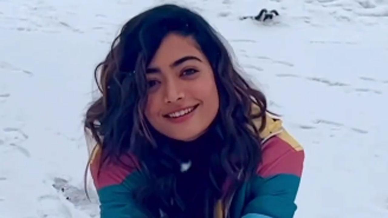 Rashmika Mandanna misses Kashmir, shares video of herself playing in the snow