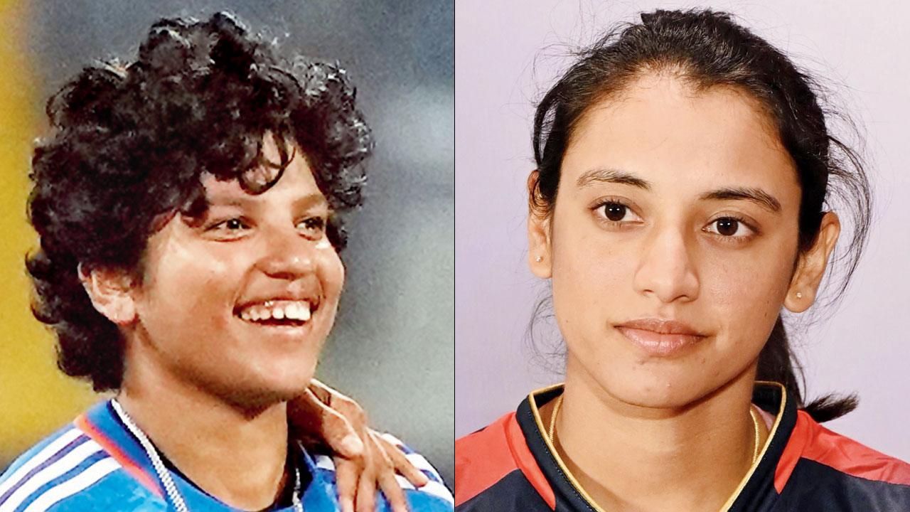 Richa Ghosh and Smriti Mandhana