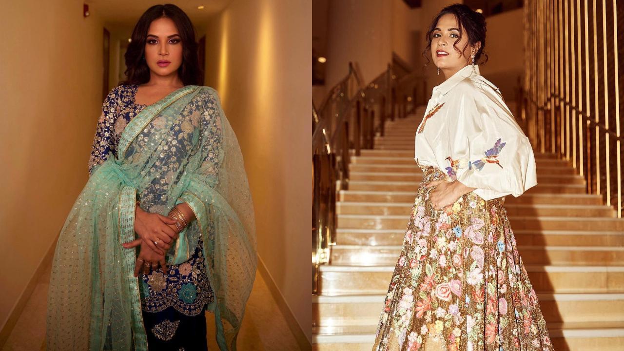 Richa Chadha Birthday 2023: Actress inspired outfits to ace wedding looks