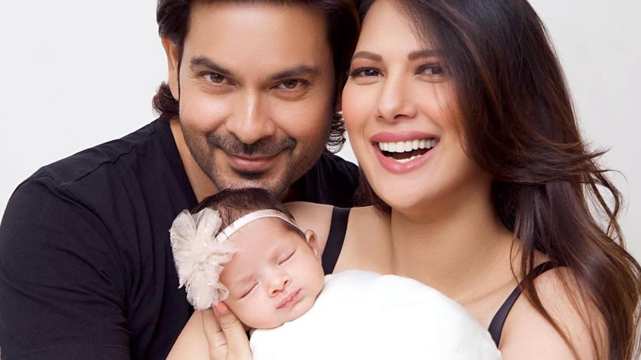 Rochelle Rao and Keith Sequeira share their baby girl's name with an adorable face reveal, see photos and video