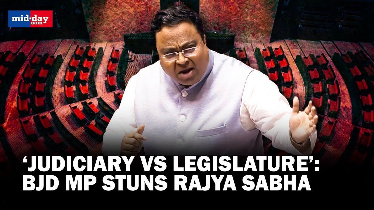 MP Sasmit Patra’s take on Judiciary vs Legislature stuns Rajya Sabha