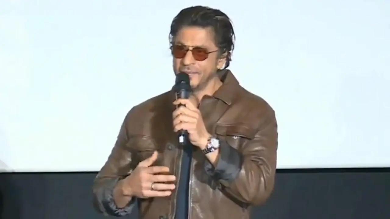 Dunki: Shah Rukh Khan praises co-star Vicky Kaushal as he promotes the film in Dubai
