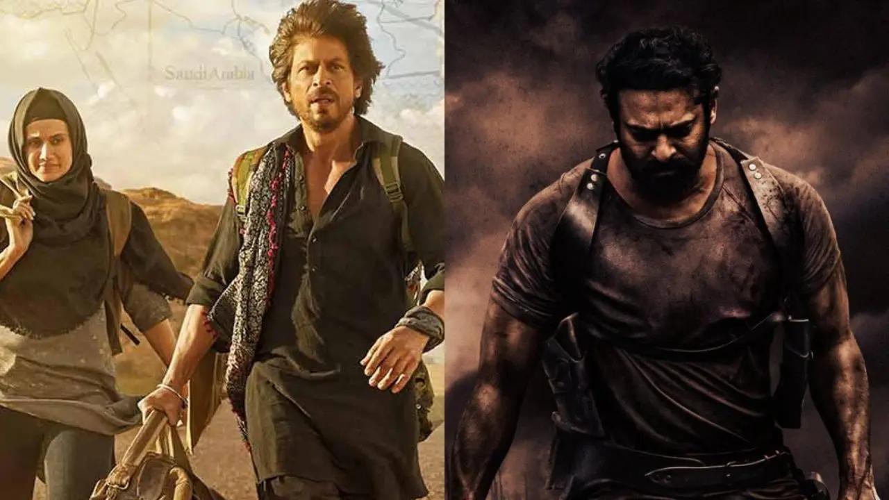 Shah Rukh Khan's Dunki falls behind Prabhas' Salaar after day 1 of advance bookings. Read more