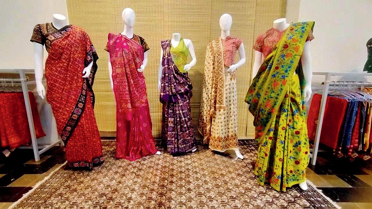Shrujan’s upcoming pop-up at Nariman Point offers a range of apparel with traditional kachchi embroidery