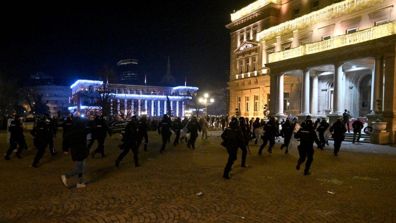 President Aleksandar Vucic labeled Sunday's protests as an attempt to overthrow the government with foreign support, without specifying further details. Prime Minister Ana Brnabic expressed gratitude to Russia for forewarning about potential violent protests.