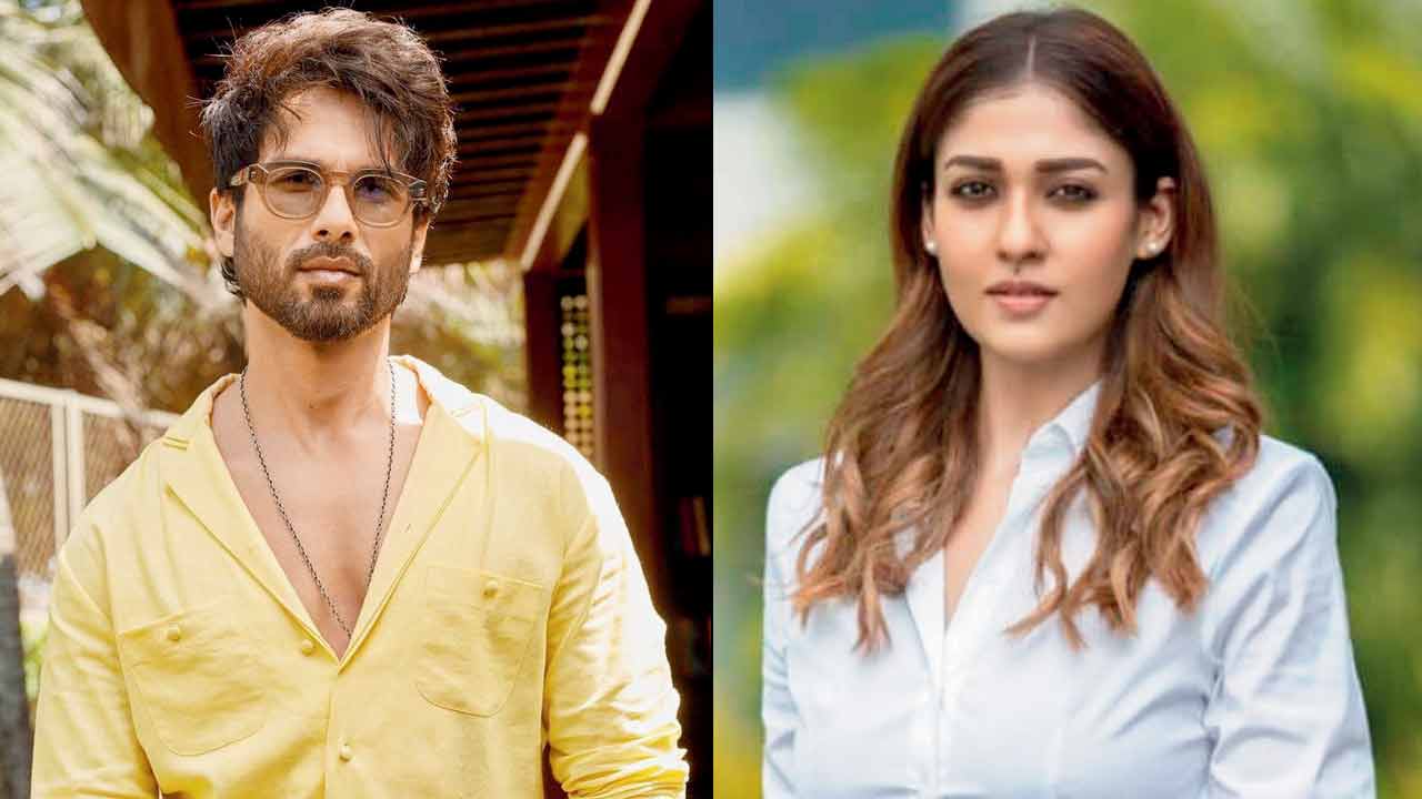 Earlier, Shahid Kapoor was in talks to play Karna; (right) Nayanthara has been approached for the female lead
