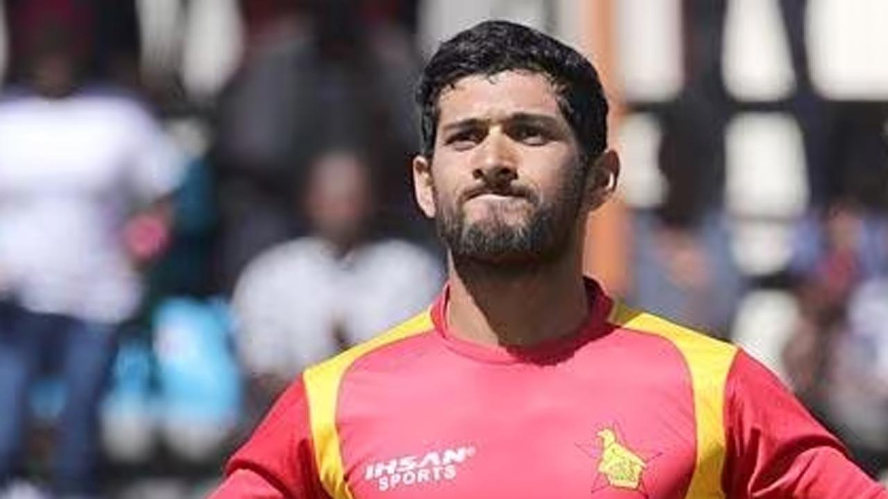 ZIM captain Raza faces two-match suspension after ICC Code of Conduct breach