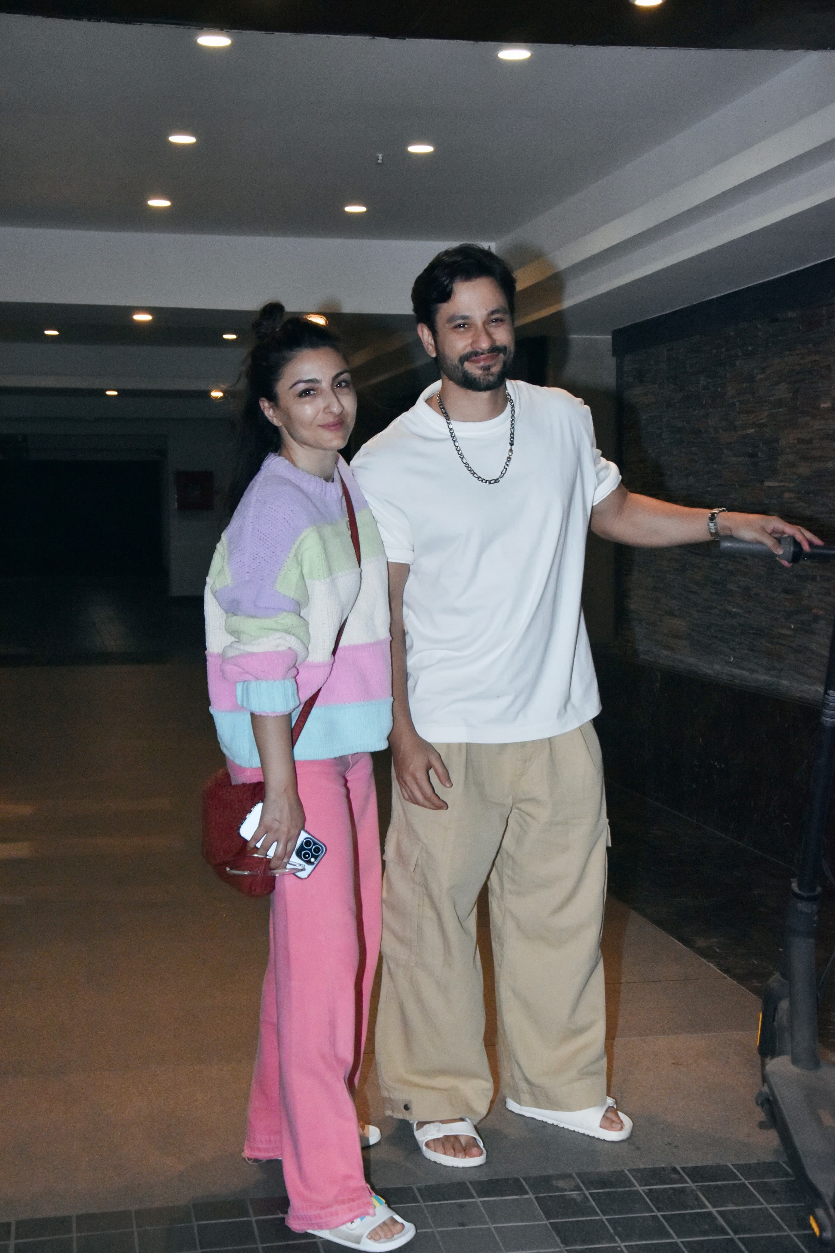 Kunal Kemmu and Soha Ali Khan looked super cute as they went out and about in the city