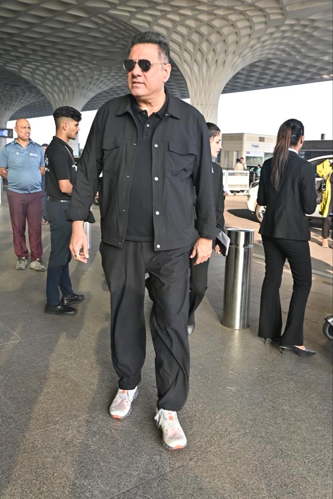 Boman Irani was clicked in the city as he jetted off 