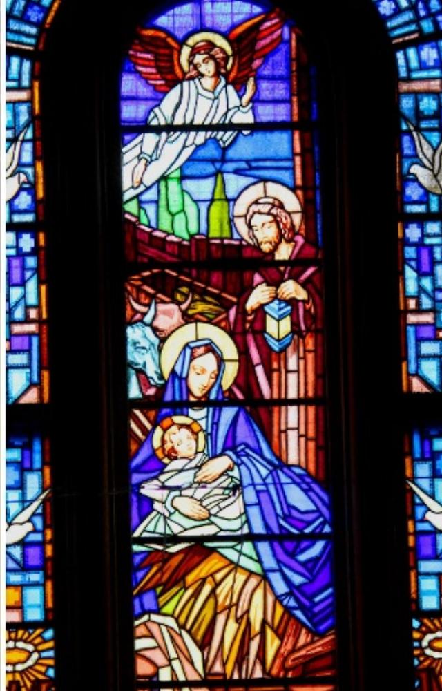 In Bandra, even St Peter`s Church has a depiction of the Nativity of Jesus, but that`s part of the Joyful mysteries