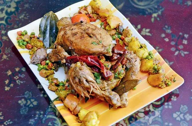 How Mumbai's East Indians are carrying forward the tradition of stuffing chicken