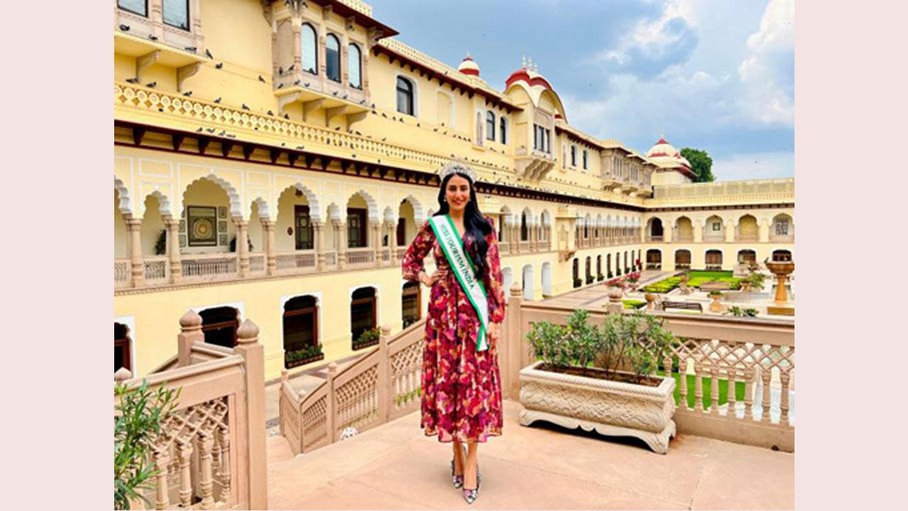 Sophiya Singh Takes the Stage as Miss India Tourism 2023