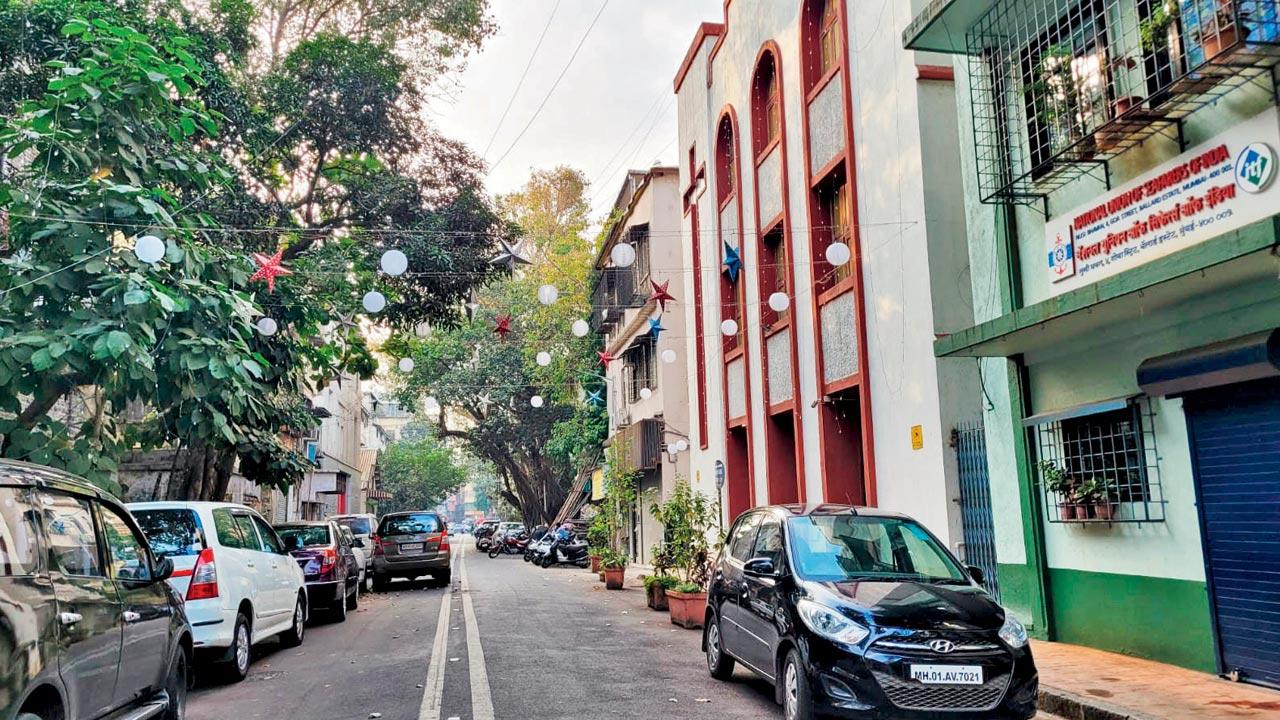 Goa Street in Ballard Estate. Pic Courtesy/Daniel Sequeira