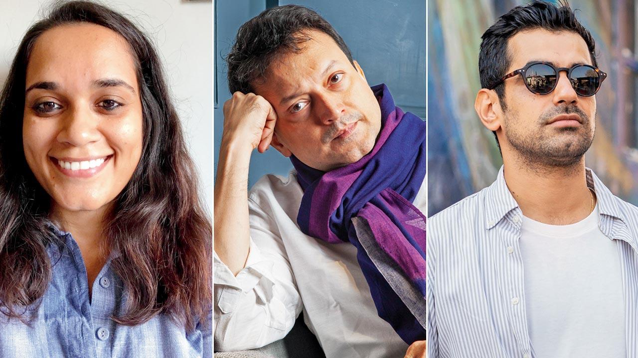Alisha Sadkote, Ranjit Hoskote and Arjun Bahl