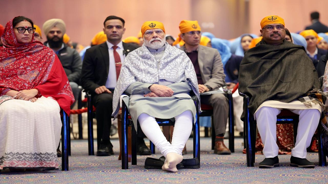 In Pics: PM Modi attends Veer Bal Diwas programme in Delhi