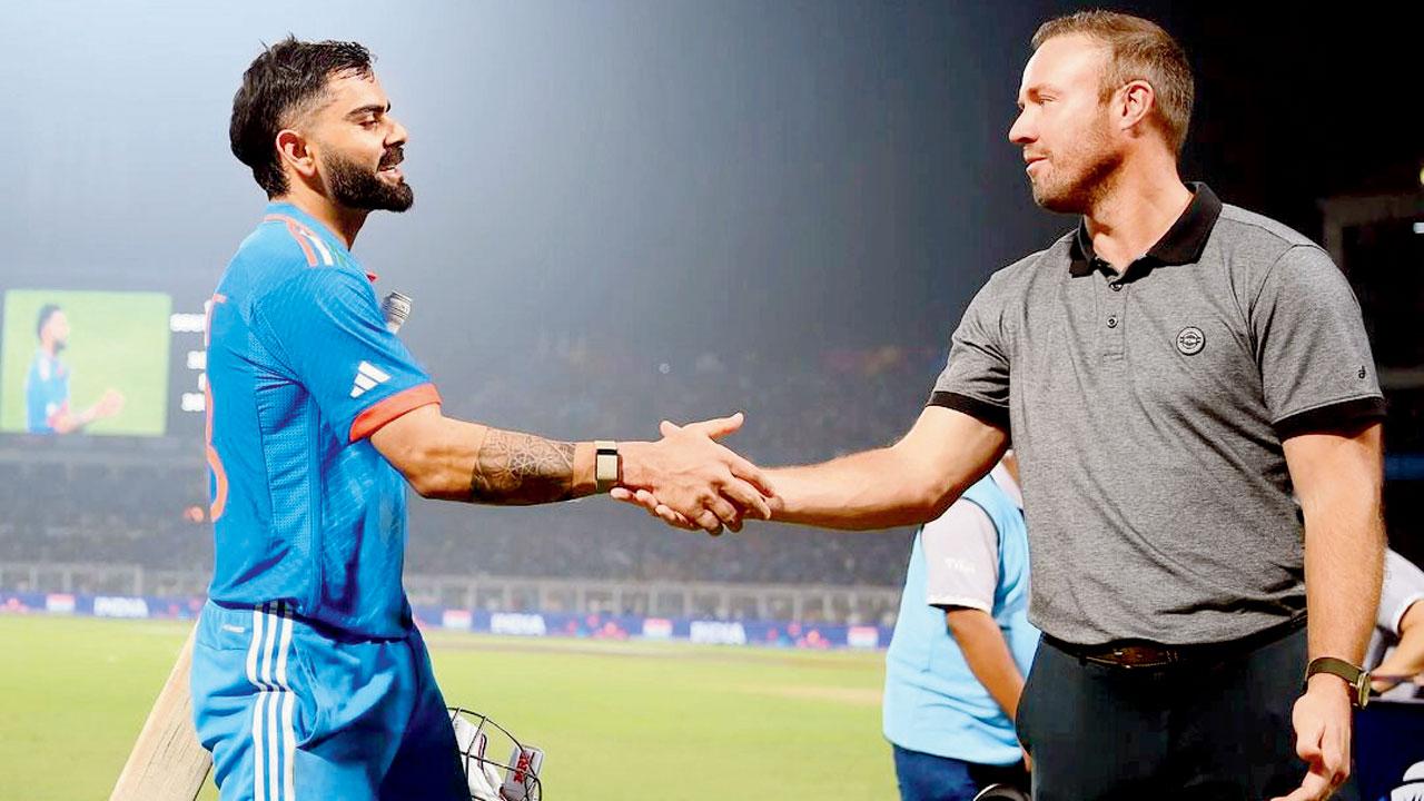 Virat Kohli sports a Whoop band during the ICC Men’s Cricket World Cup last month. PIC COURTESY/INSTAGRAM
