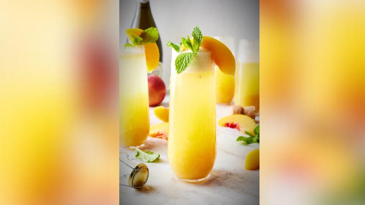 If you have always opted for a sangria, then mix it up this festive season by trying another popular wine-based cocktail called Bellini, says Veeraj Shenoy, chief officer - food and beverage at Imagicaa by the Malpani Group. Traditionally made with prosecco and peach puree or nectar, it is an absolute delight that gives you more than one flavour; a version of the cocktail is served at Arrmada deck bar at the property. Though classic bellinis are made with white peaches, it is best if you can get your hands on some good fresh ripe peaches. Taste your puree before adding honey. Orange zest helps coax some sweetness from out-of-season peaches, but the drink will still be delicious without it. This sweet and tangy drink is a perfect day drink for the season.