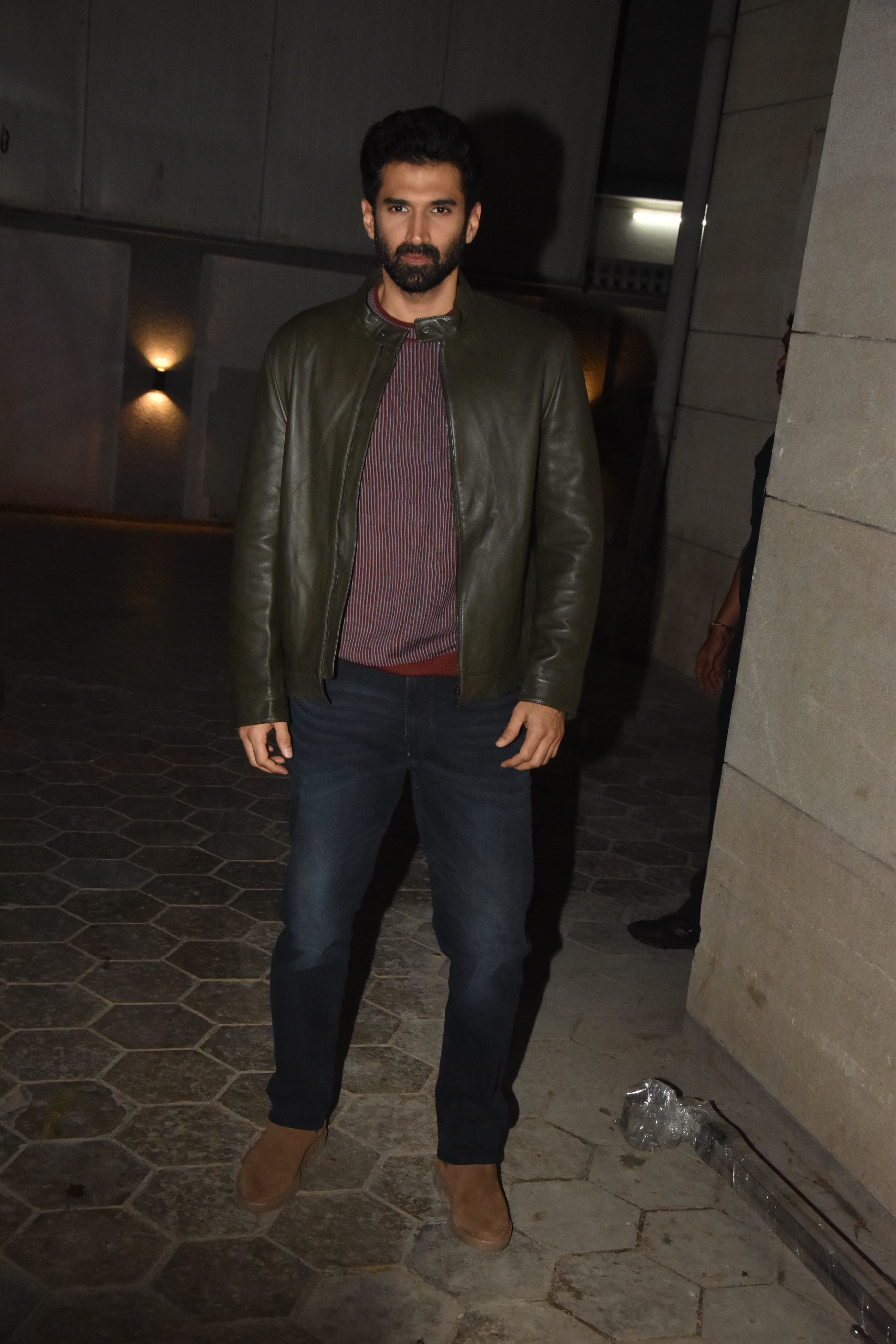 Aditya Roy Kapur looked uber cool as he was photographed in the city