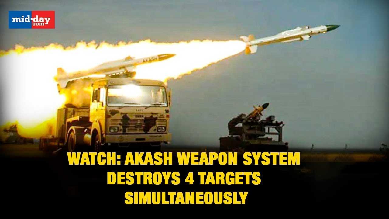 Akash Weapon System: IAF displays power of India’s Akash Air Defence Missile