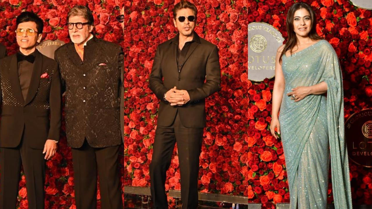 Amitabh Bachchan, Shah Rukh Khan, Kajol attend Anand Pandit's 60th birthday bash