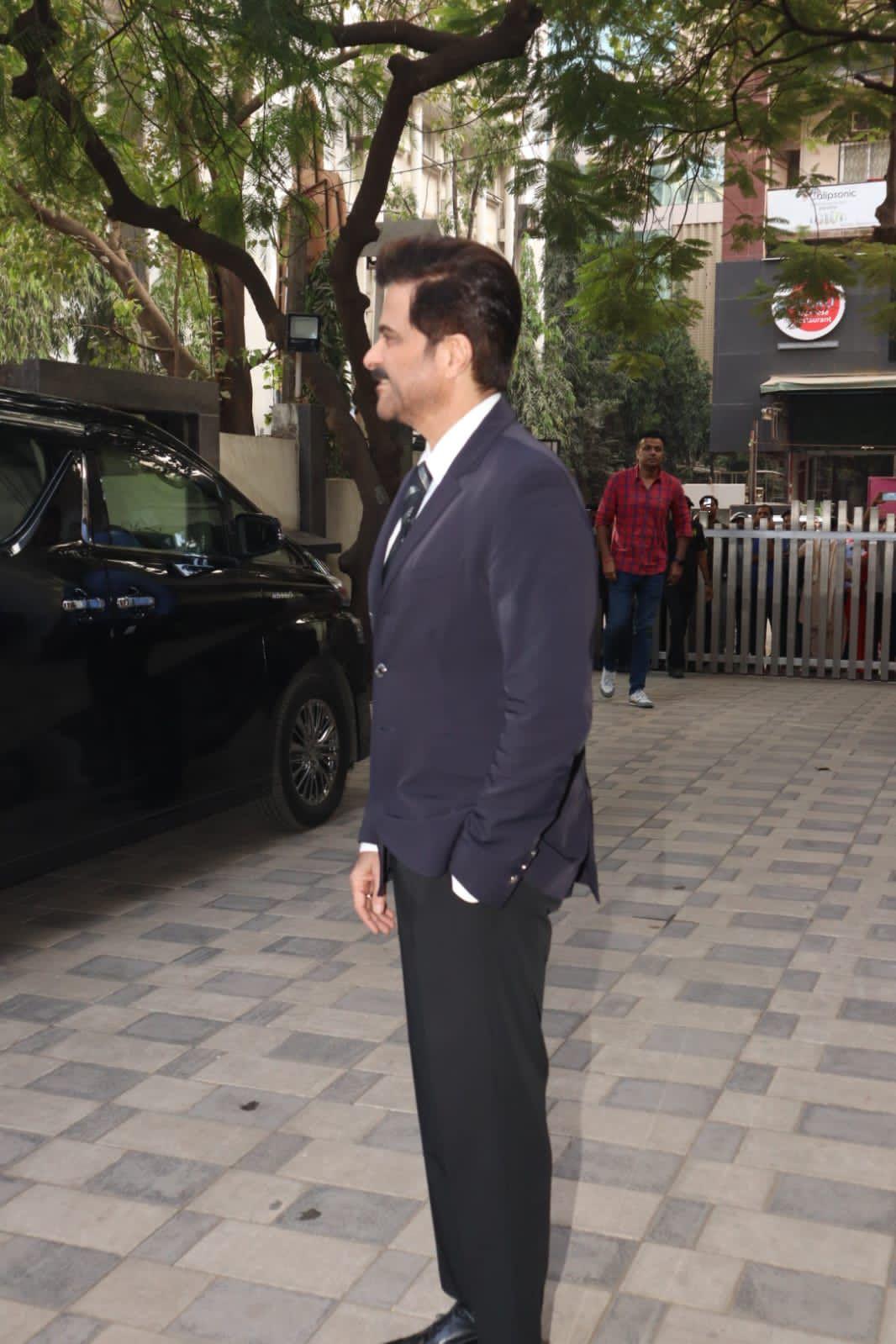 Anil Kapoor was spotted looking suave today