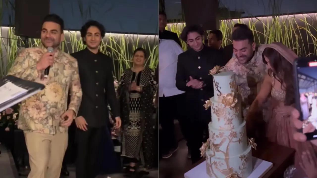 Inside videos from Arbaaz Khan-Sshura Khan wedding have been doing the rounds on social media. The couple had an intimate wedding on Sunday. Read More