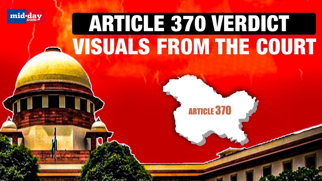 Article 370 Verdict: Supreme Court upholds abrogation of special status of J&K