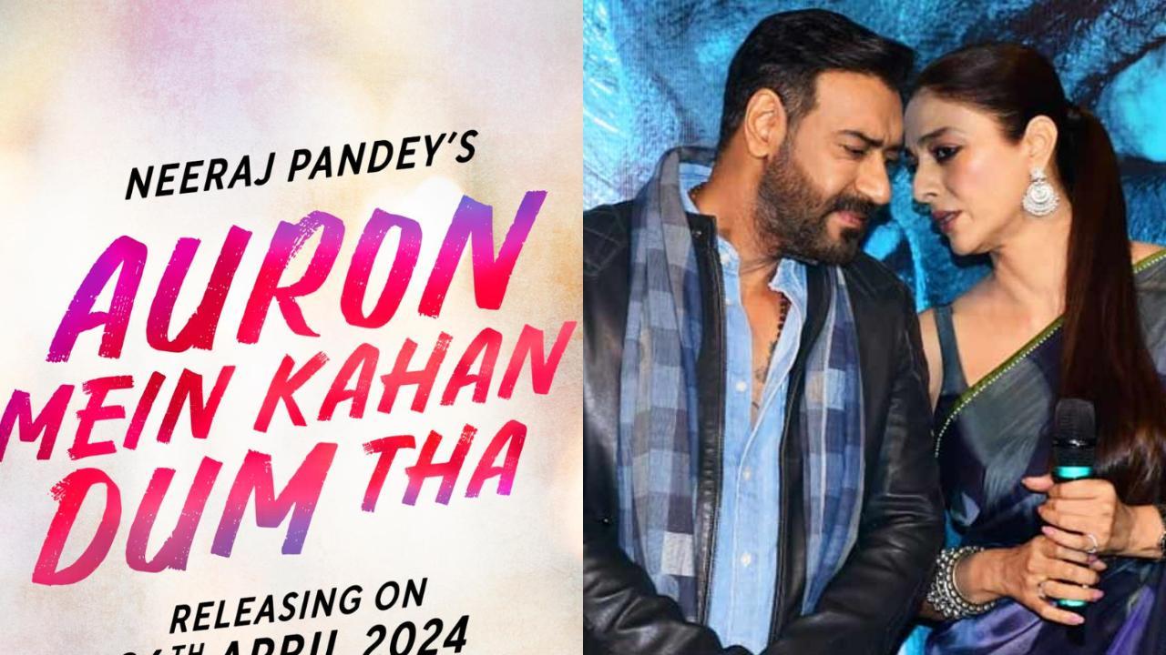 'Auron Mein Kahan Dum Tha!’ starring Ajay Devgn and Tabu gets a release date