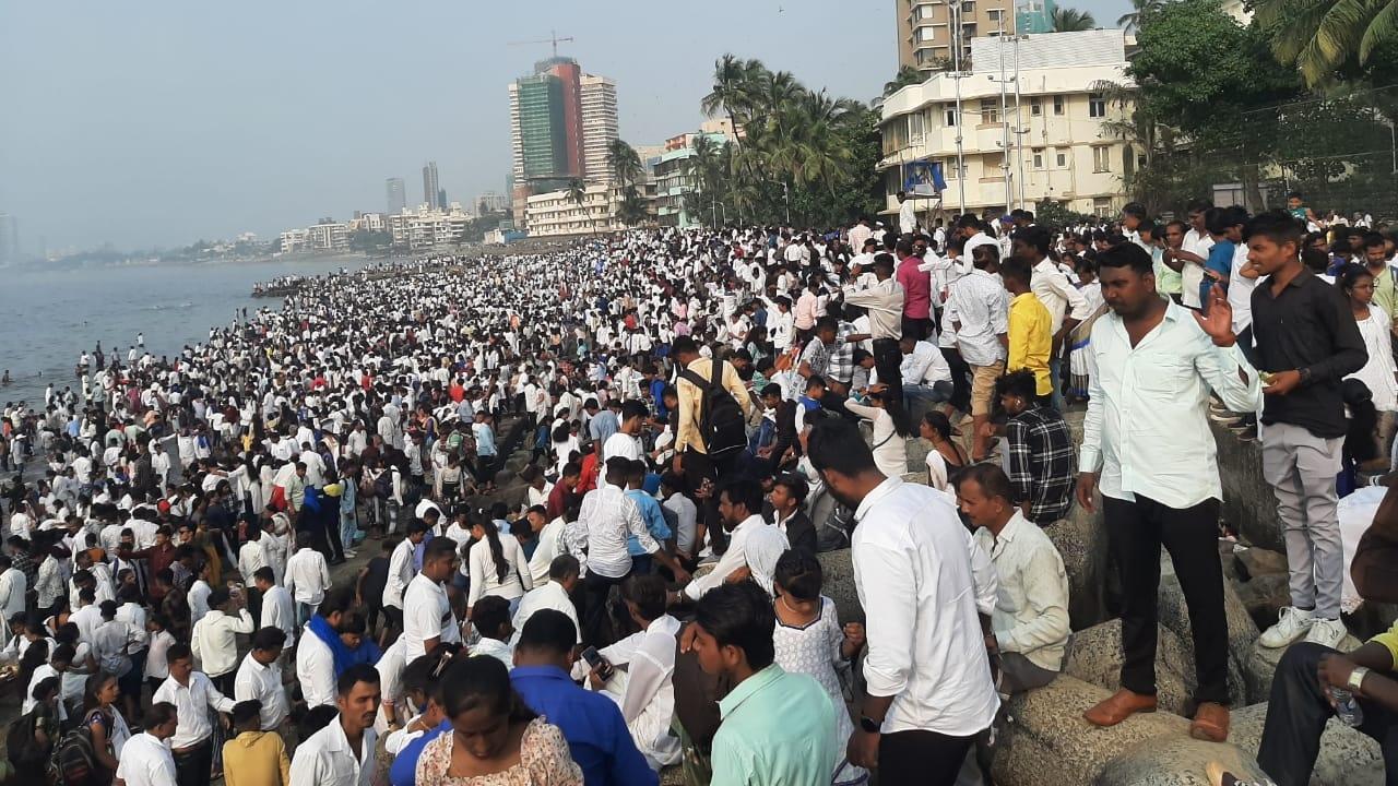 Every year, thousands of people from across the state converge at B R Ambedkar's memorial 'Chaityabhoomi' on December 6. Babasaheb Ambedkar died on this day in 1956