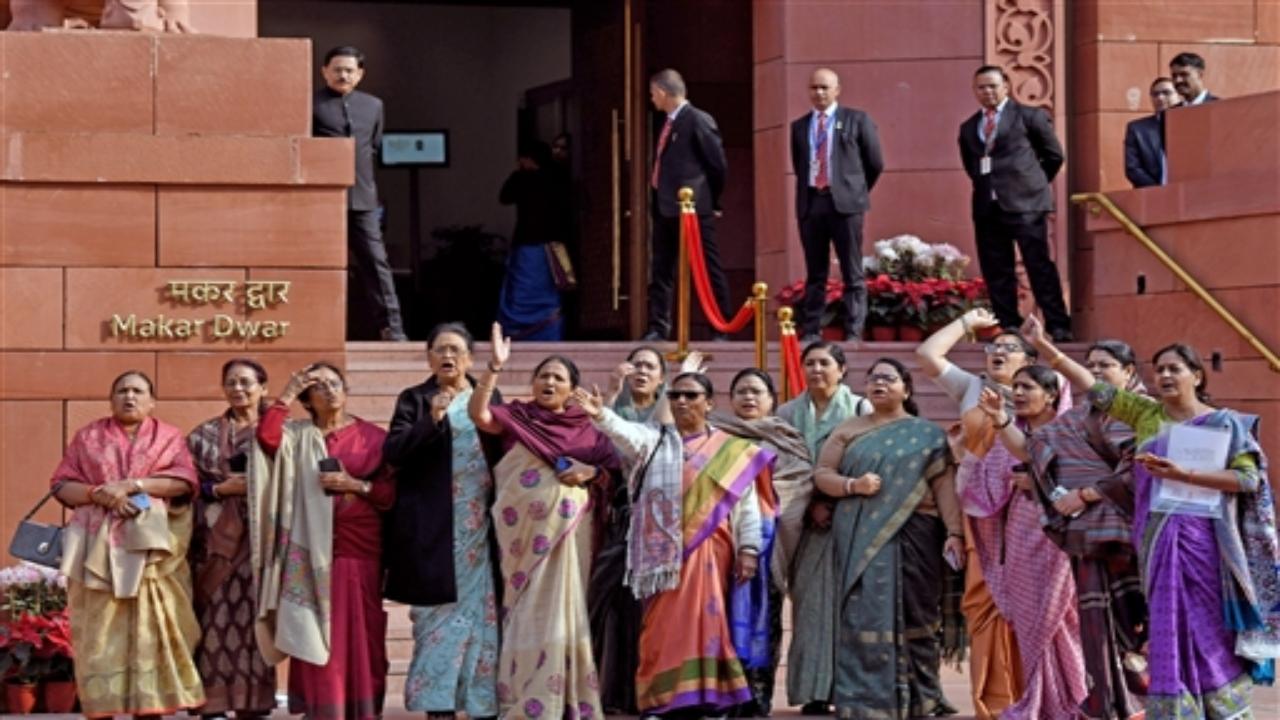 Prime Minister Narendra Modi, too, voiced his pain over the theatrics by a member in the 'sacred' Parliament complex, calling it 'unfortunate'