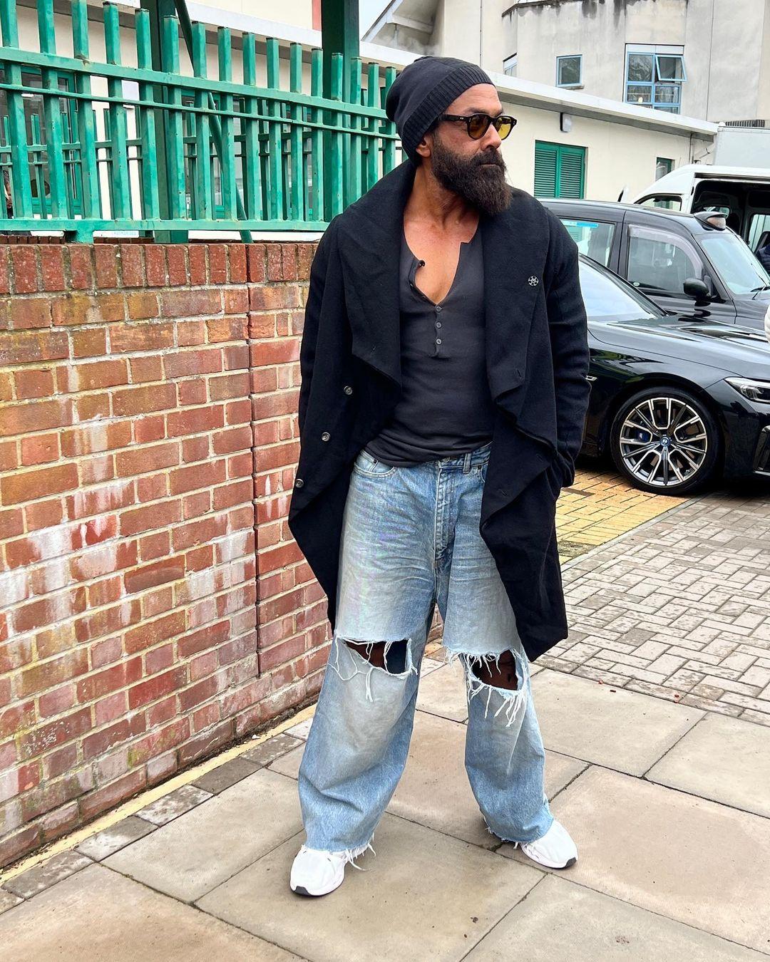 Bobby Deol has shared several photos over the past months which saw him carry around his bearded look with swag