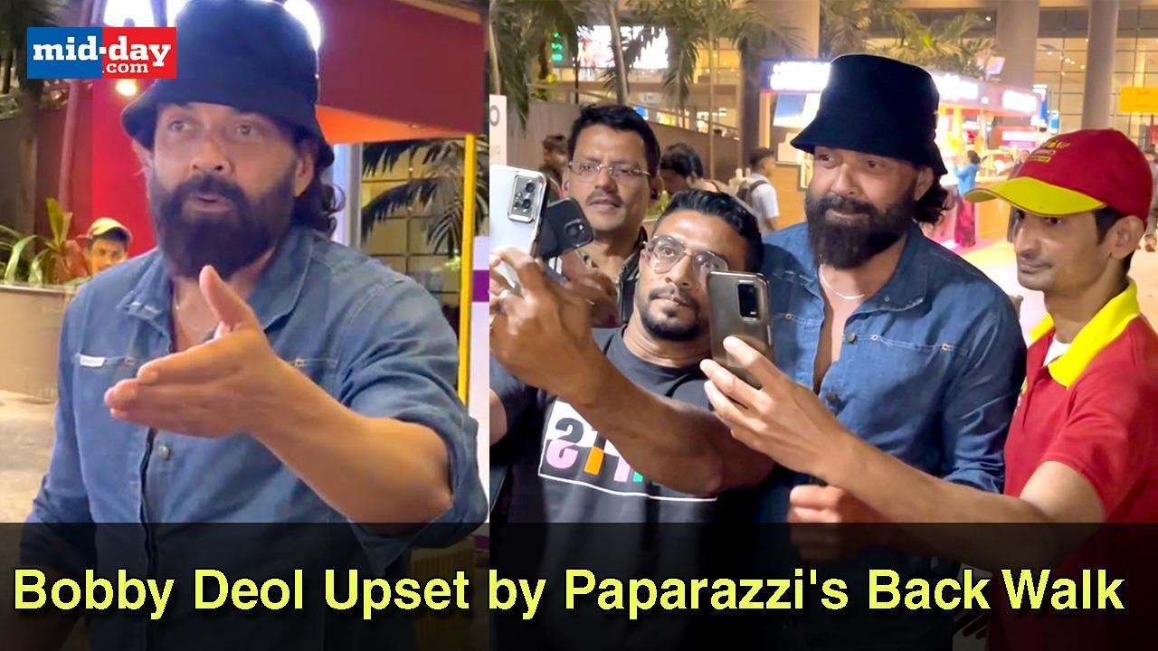  Bobby Deol Upset by Paparazzi's Back Walk; Big Boss 17's Orry Spotted