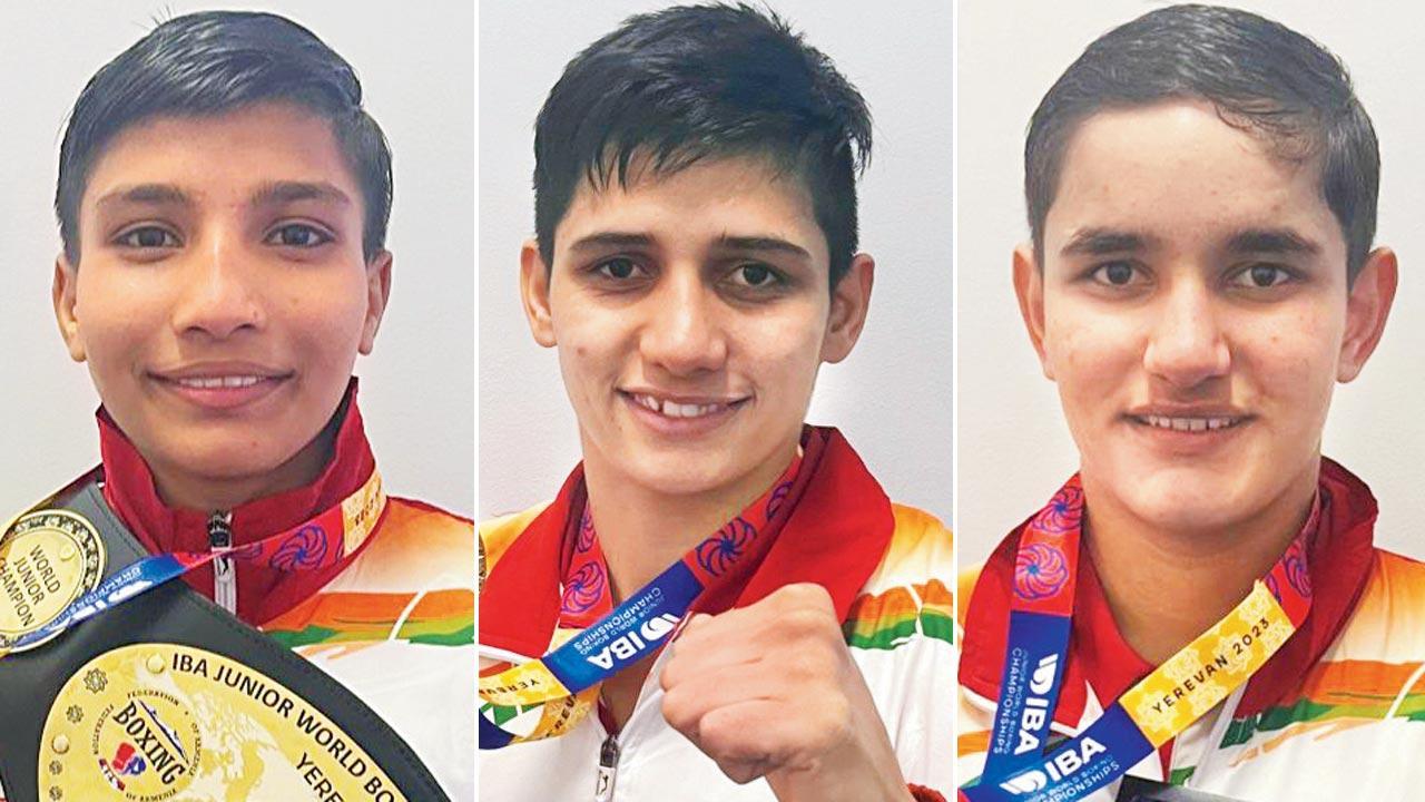 India boxers Payal, Nisha and Akansha clinch gold