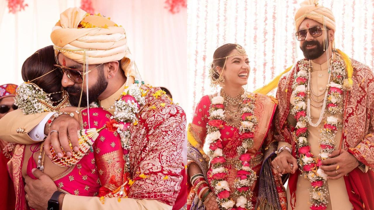 Actors Surya Sharma and Manasi Moghe tie the knot, see wedding pics