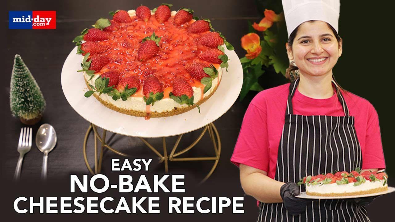 Christmas 2023: How to make No-Bake Strawberry Cheesecake?