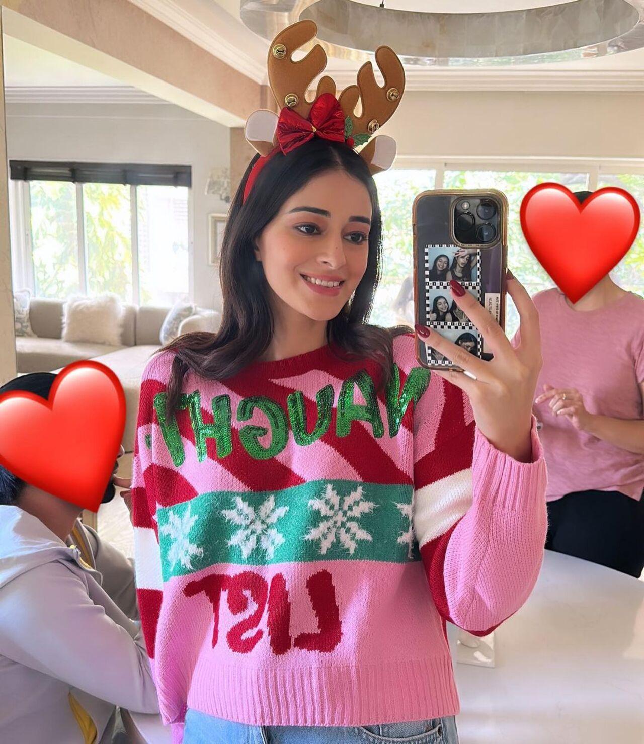 For Ananya Panday, its her first Christmas in her new home in Mumbai