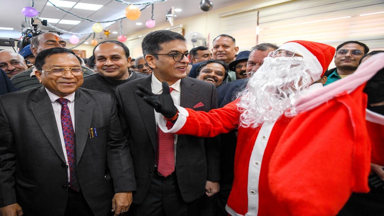 In Pics: Christmas 2023 celebrations at Supreme Court