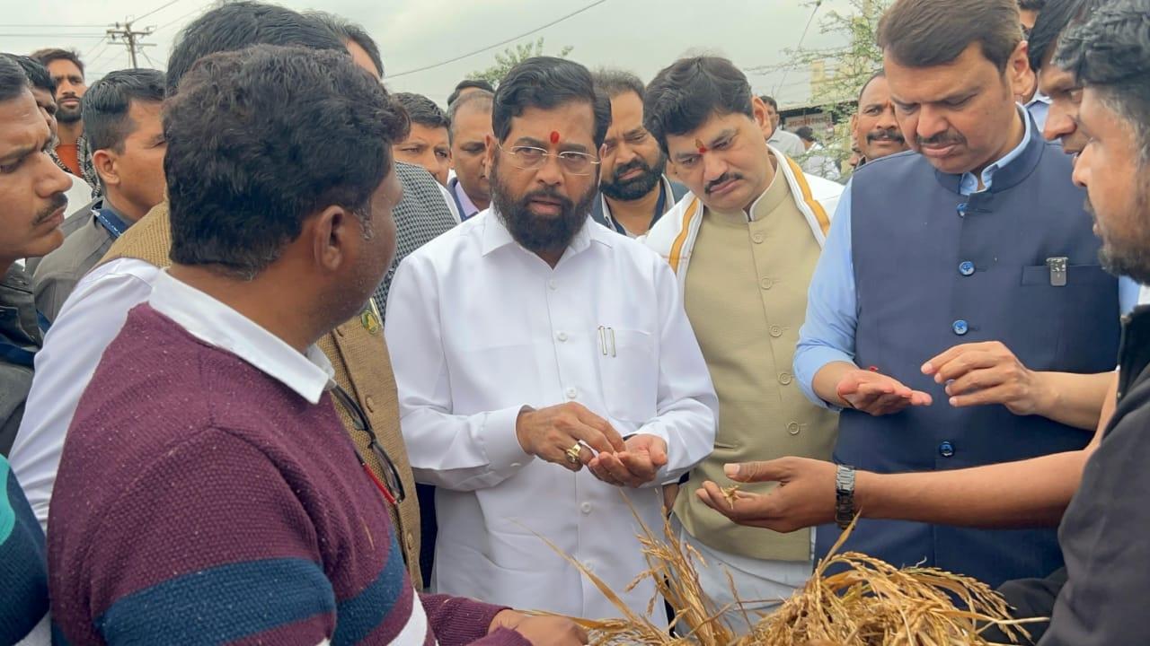 Last month, CM Shinde had said that the recent unseasonal rainfall in several regions of Maharashtra has damaged crops on almost one lakh hectares of farmed land, a report in PTI had earlier stated
