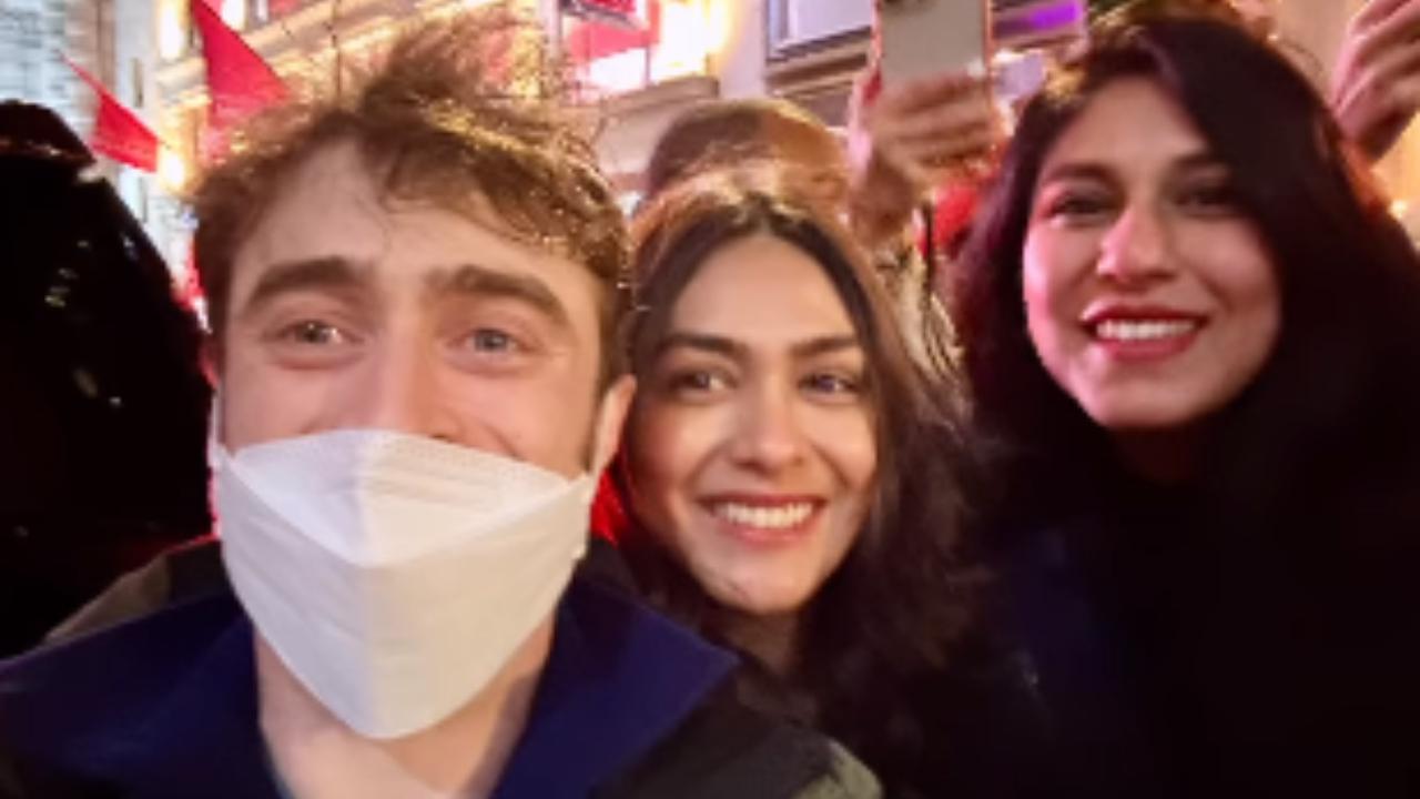 Mrunal screams 'We love you Daniel' as she meets 'Harry Potter' actor in NYC