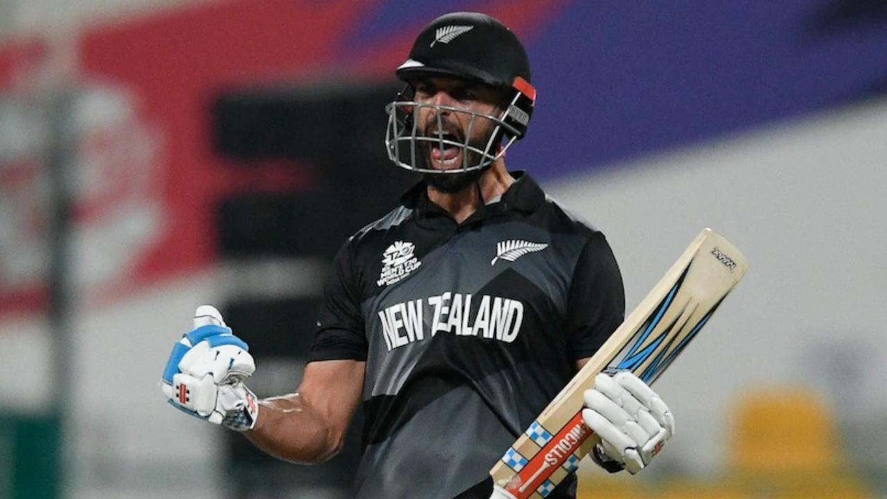 Daryl Mitchell
New Zealand's destructive batsman Daryl Mitchell had been a valuable player for the team during the recent international showpiece. He has the ability to stabilize the innings in the middle order and can also be the team's sixth bowling option