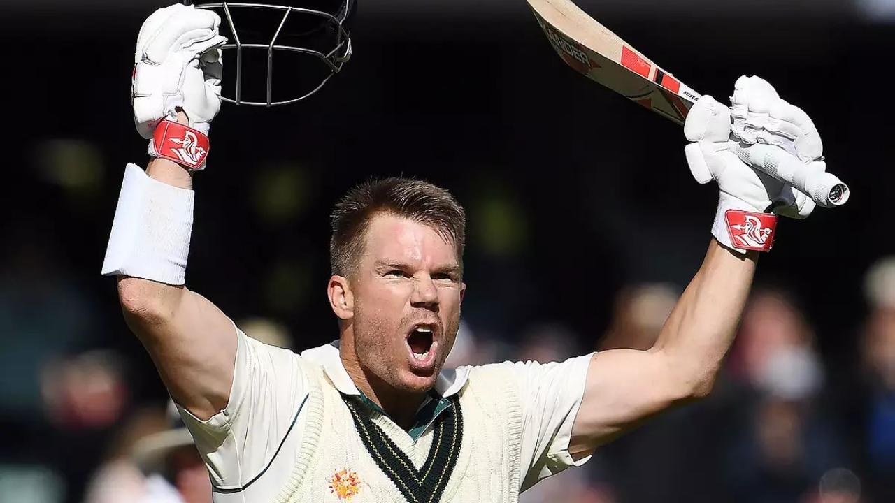 AUS vs PAK: Warner hits century as Australia reach 210-2 at tea against Pakistan