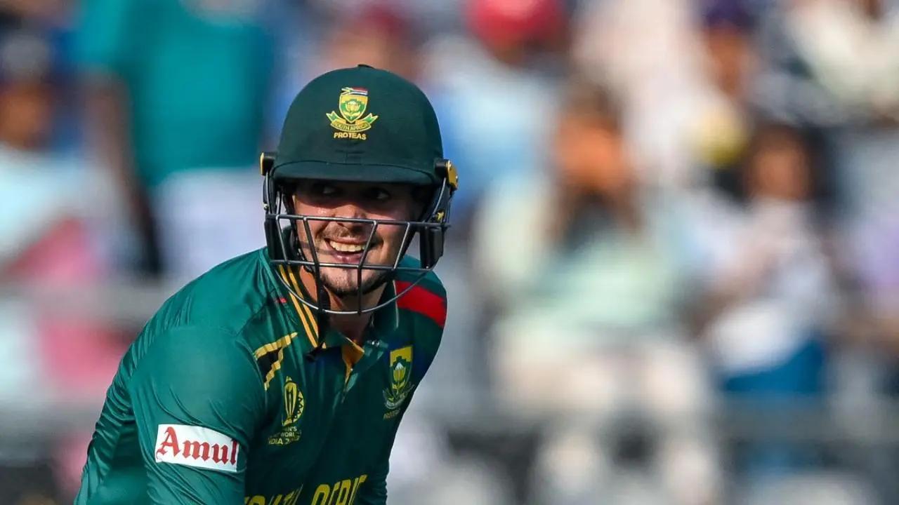 Quinton de Kock
Proteas' wicketkeeper-batsman Quinton de Kock who made his last appearance in the recent ICC ODI World Cup 2023 is the fourth on the list. Quinton has scored 312 runs against India in 10 T20I outings. His highest score of 79 runs came during the third T20I against India in 2019. The left-hander has not registered a single century against India but has registered four half-centuries