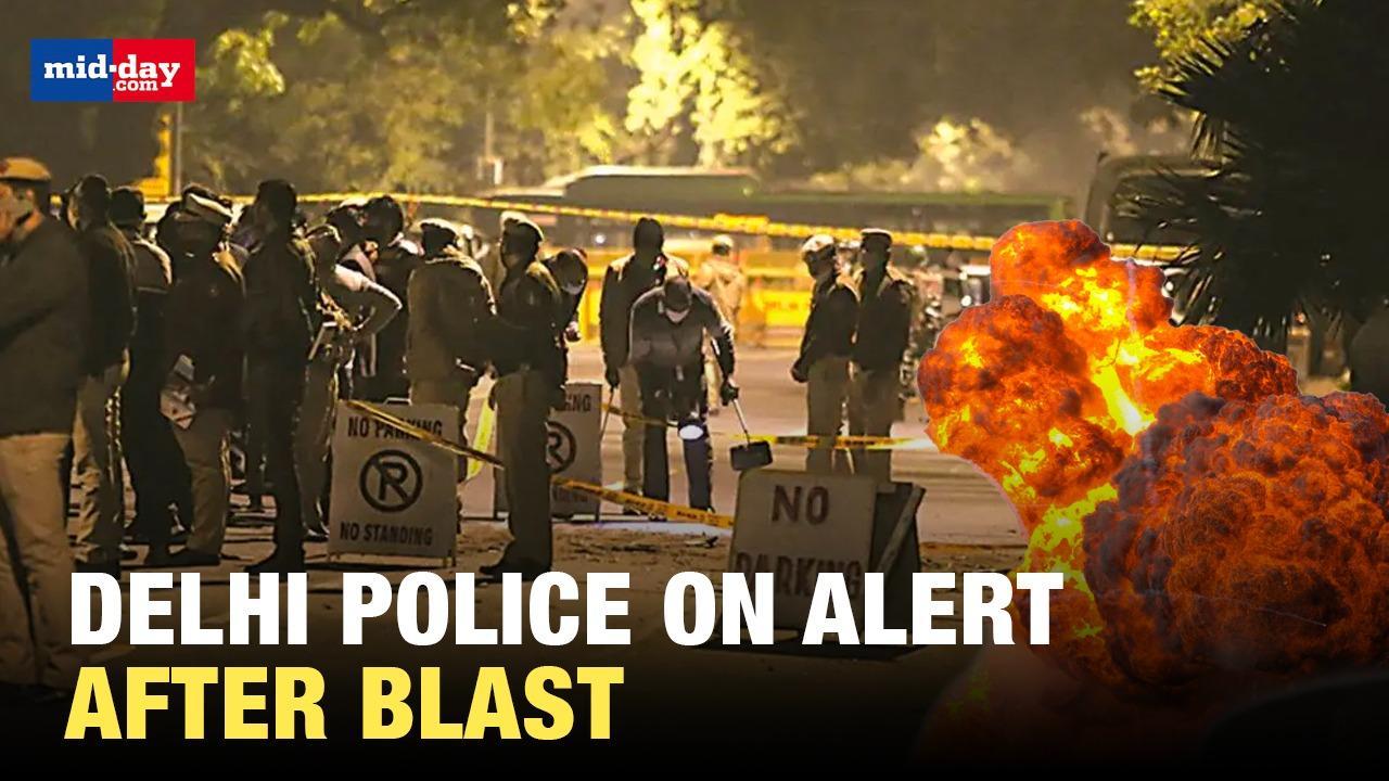 Israel Embassy Blast: Delhi police intensifies probe after blast near in Delhi