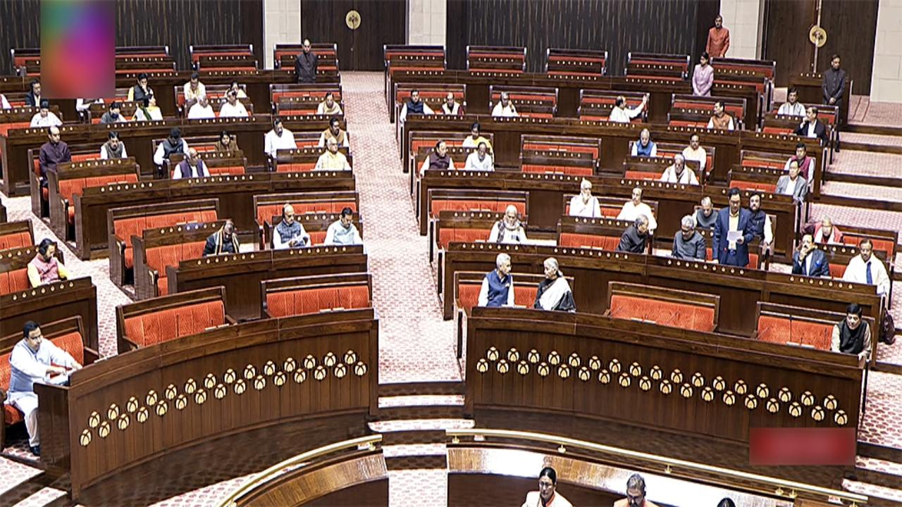 Dhankhar then adjourned the proceedings till 2 PM as members of the opposition protested the suspension. 