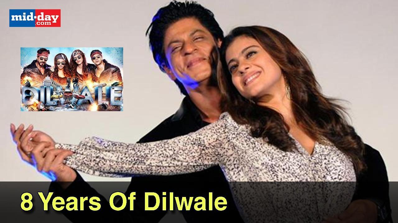 8 Years Of Dilwale: SRK, Kajol Proves Why They Are The Bollywood’s Best Pair