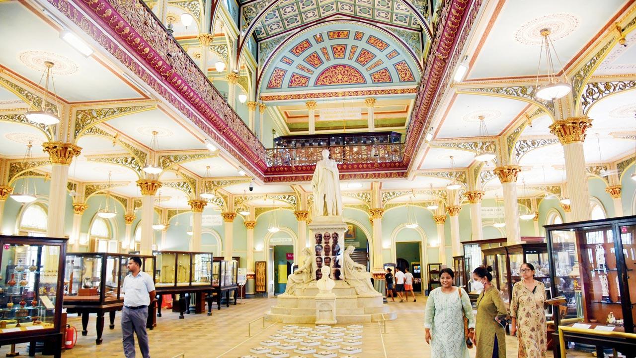 The central hall of the city’s oldest museum